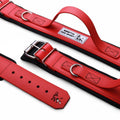 Verstellbares Halsband impermeable weich de acero rojo fuer Hunde - Bild 1