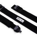 Collar ajustable impermeable negro para perros - imagen 1