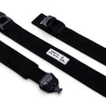 Collar ajustable impermeable negro para perros - imagen 1