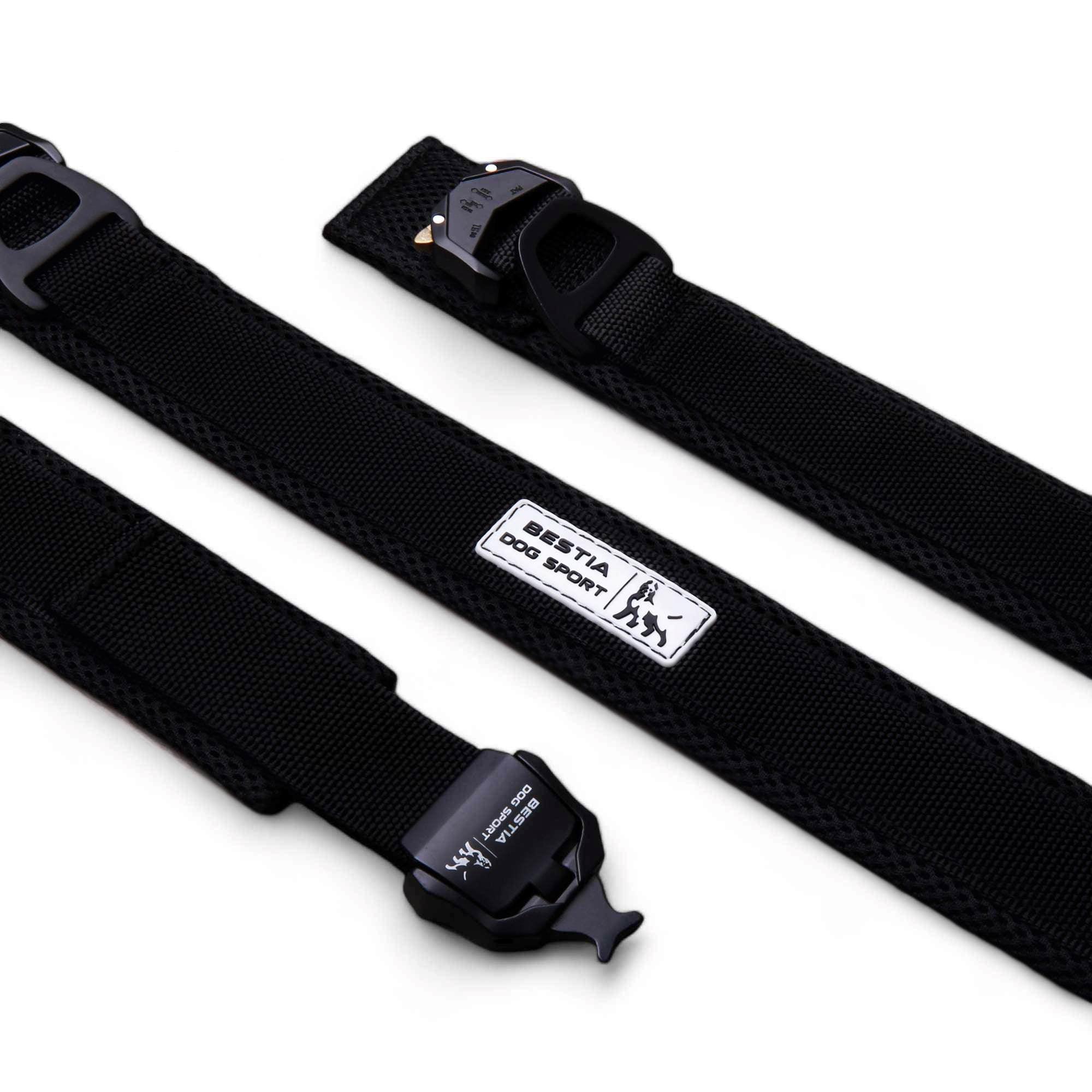 Collier reglable impermeable negro pour chiens - image 1
