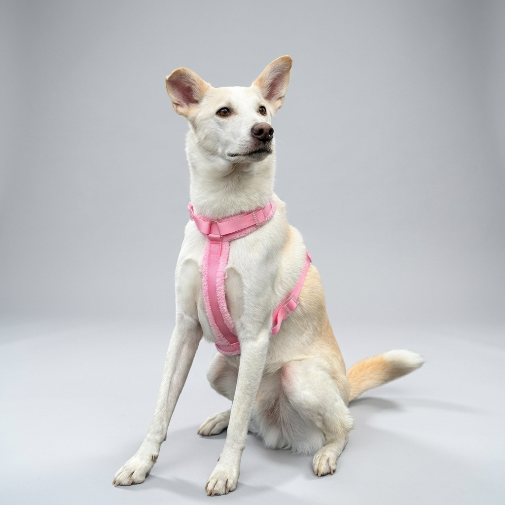 Pettorina per cane Teddy rosa