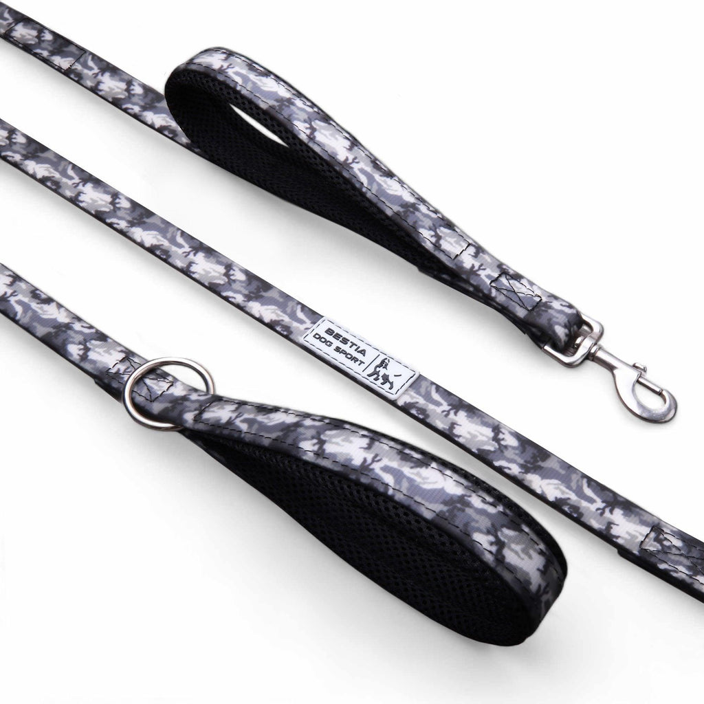 Verstellbares Halsband impermeable gris fuer Hunde - Bild 1