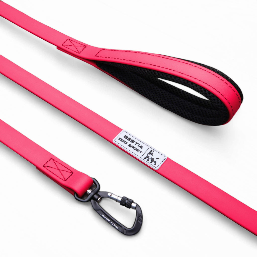 Laisse de promenade impermeable rojo pour chiens - image 1