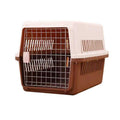 Grande animale Transport Crate for cane gatto Rabbit Portatil Ventilated Travel Carrier