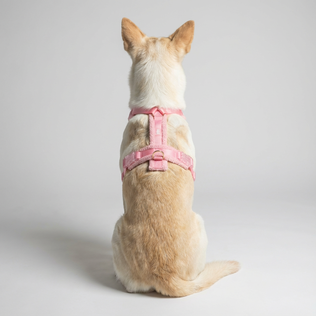 Pettorina per cane Teddy rosa