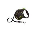 Correa de paseo de nylon negro para perros - imagen 1