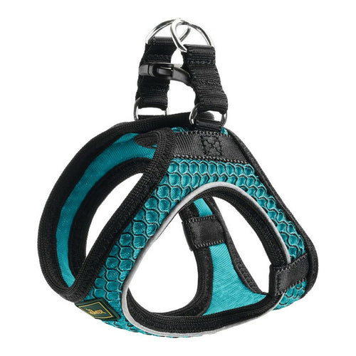 Arnes pour chien Hunter Hilo-Comfort Turquoise XL S/M (48-55 cm)