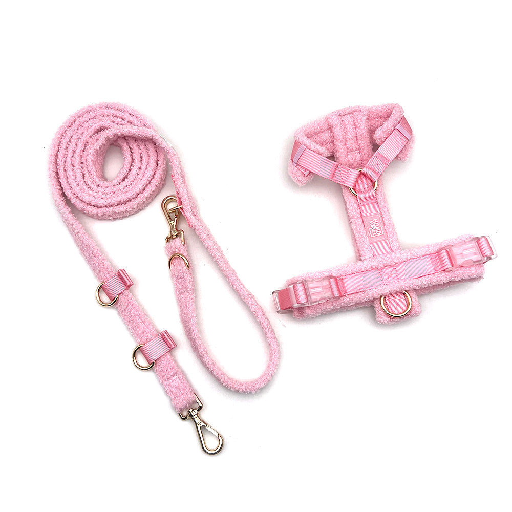 Pettorina per cane Teddy rosa
