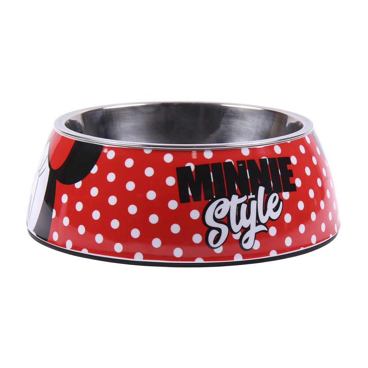 Tragbarer Napf de metal negro fuer Hunde - Bild 1