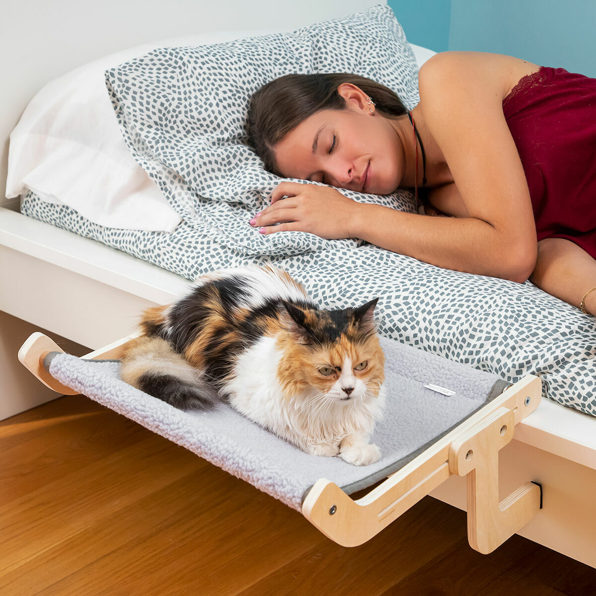 Hanging Cat Hammock Hamacat InnovaGoods pour chats - image 2