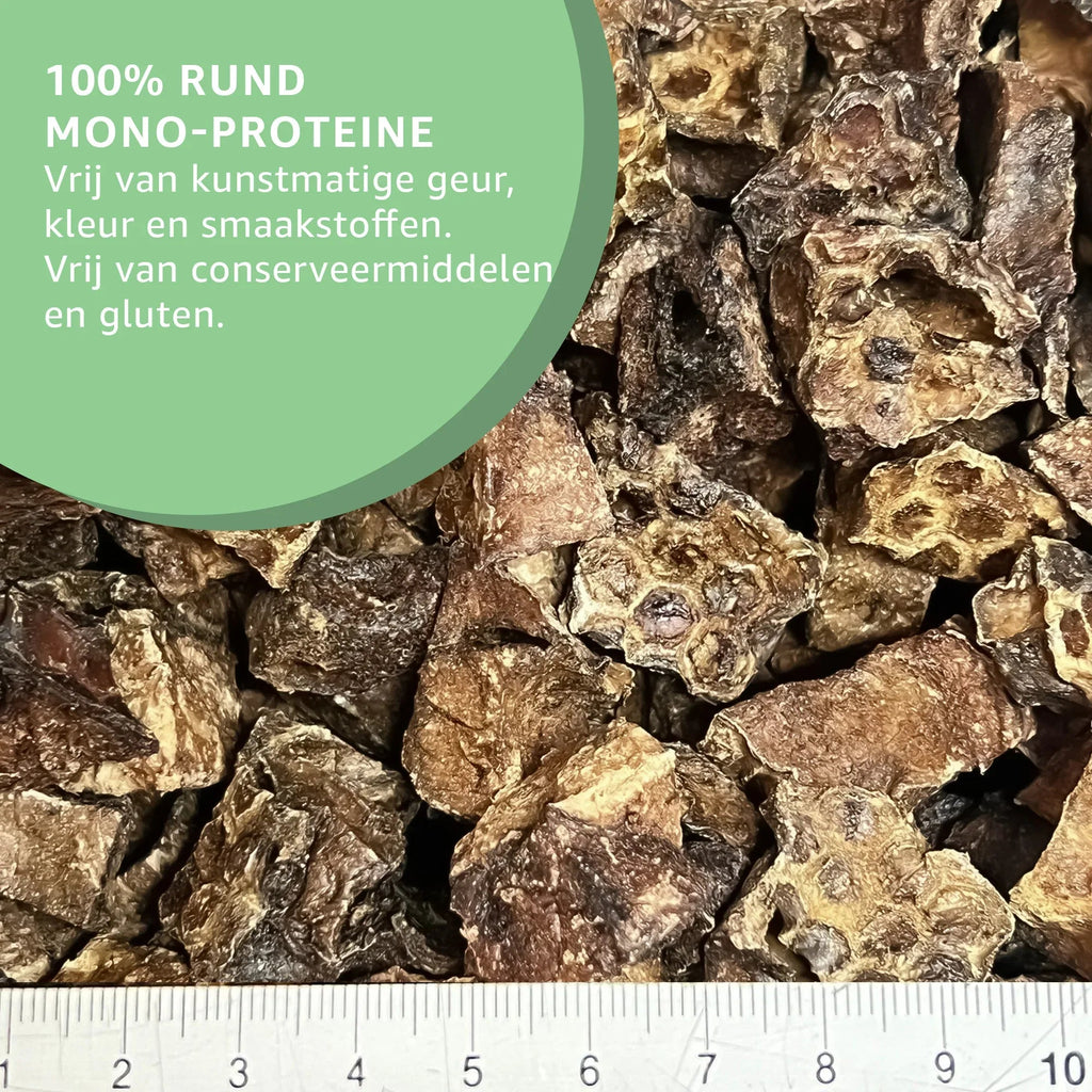 Snack di pulmón di vacuno per addestramento