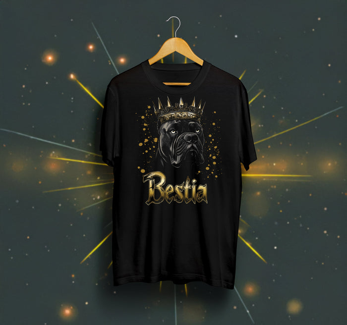 Camiseta Cane Corso Negro V4