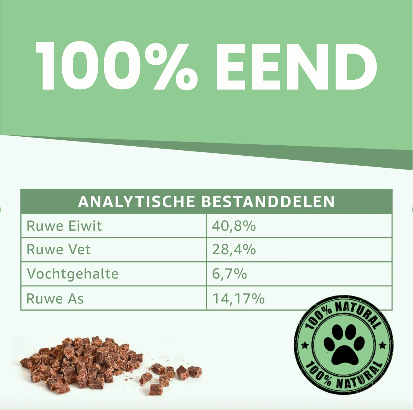 Puppy training snack (eend)