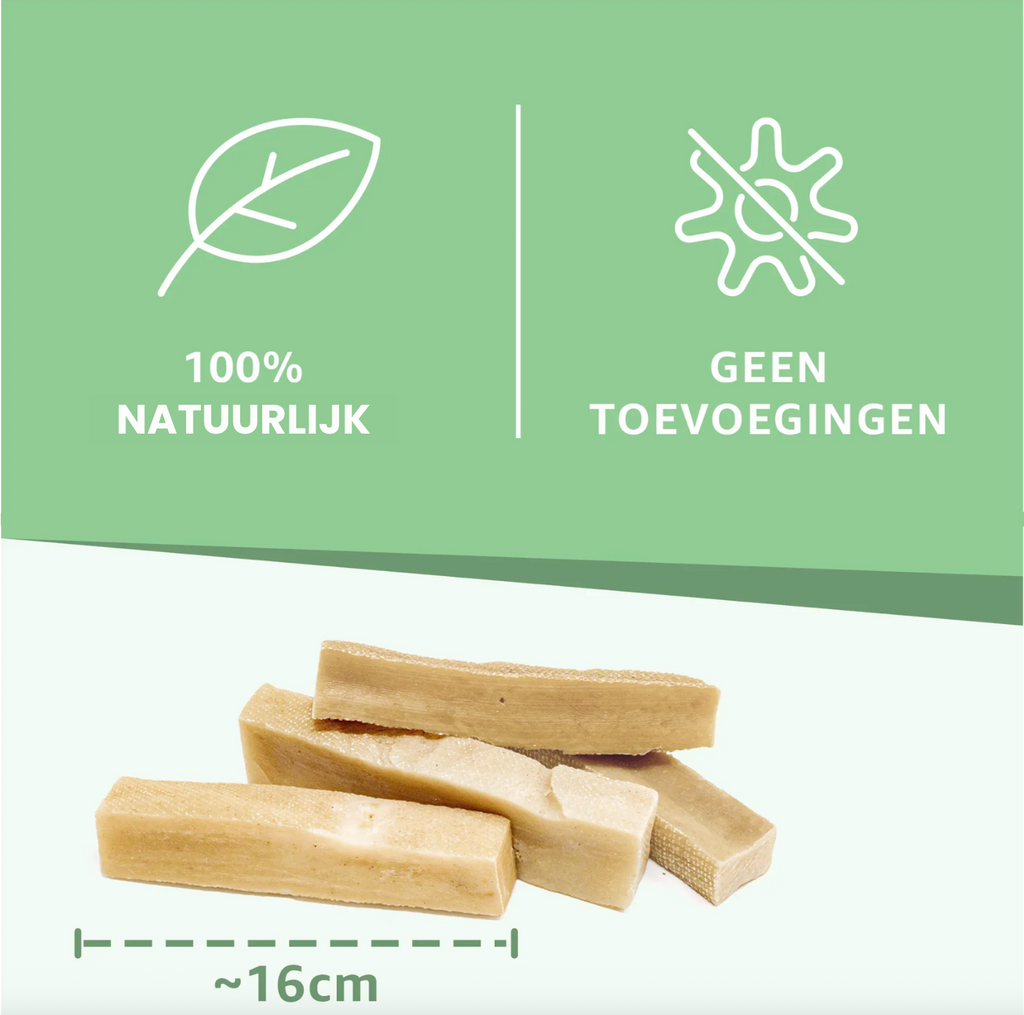 Yakstaven XL - Natuurlijke Hondensnack uit Himalaya | Woef Woef Snack