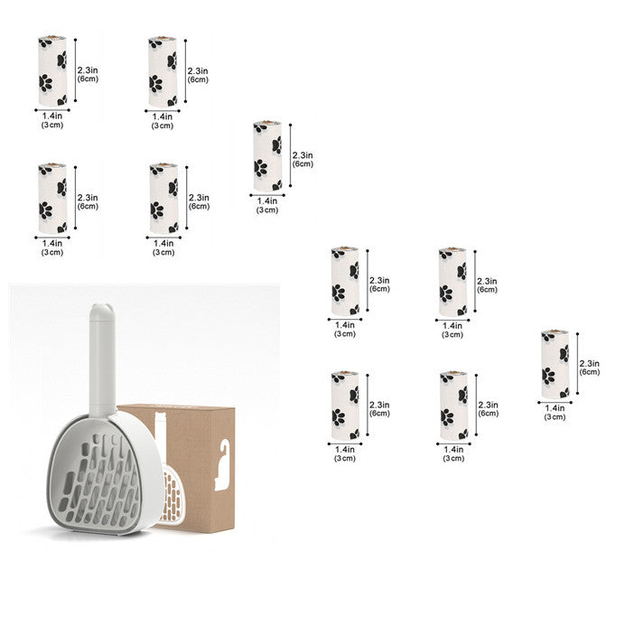 Cat Litter Scoop Plastic Cats Poop Scoop for cats - image 1