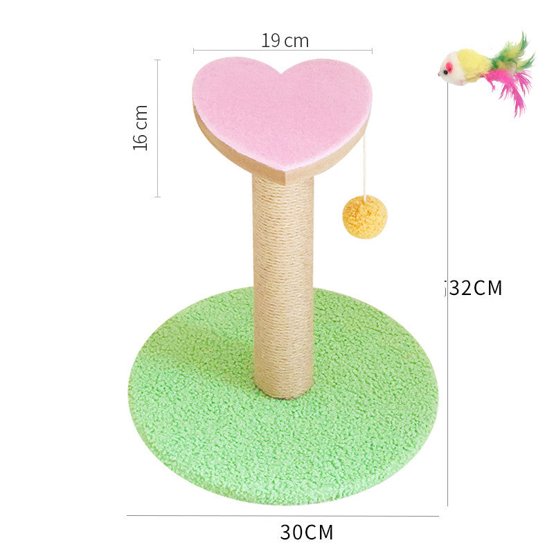 Cat Scratcher with Sisal Winding and Hemp Surface-5