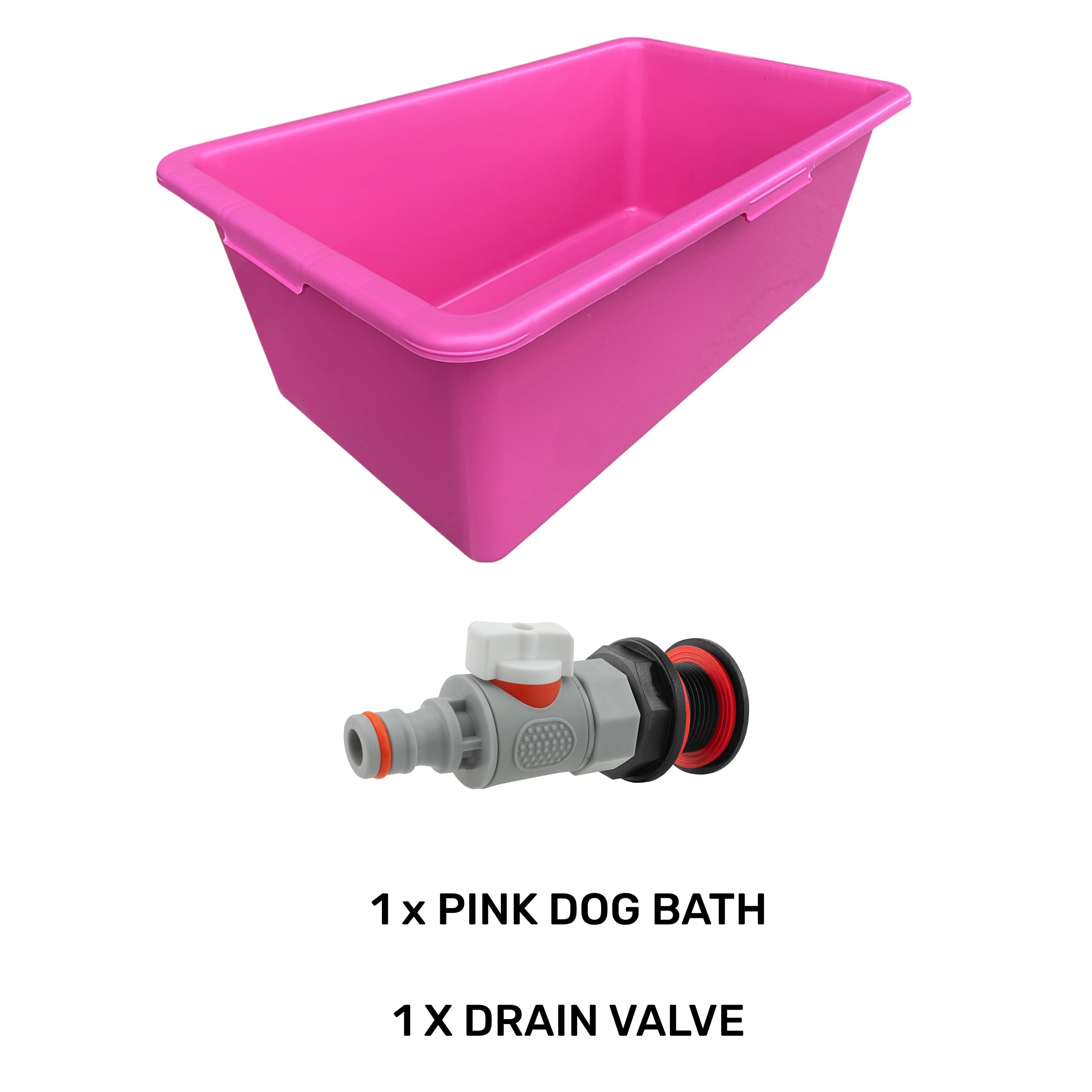 Grooming accessory in plastic rosa for dogs - image 2