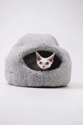 Cuccia per animali morbido de metal gris per cani e gatti - immagine 1
