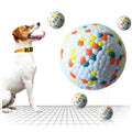 Dental toy interactivo in plastic naranja for dogs and cats - image 1