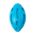 Durable Rubber Squeaky Rugby Dog Ball-5