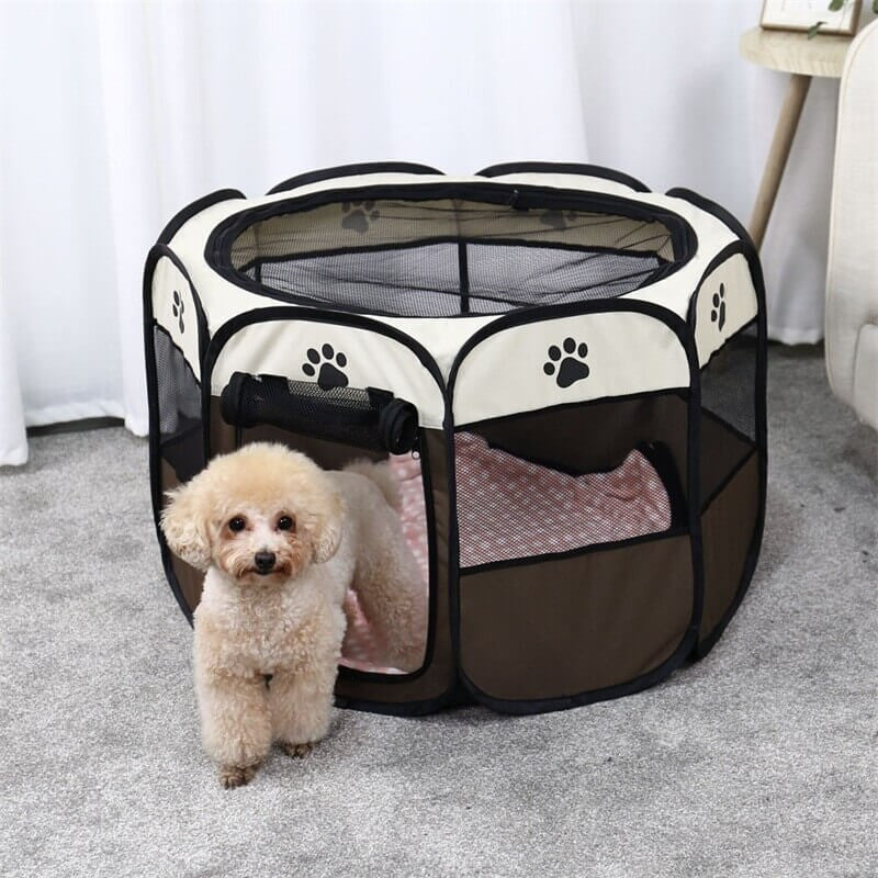 Szobakennel, hordozható kutya kennel, mobil kennel-0