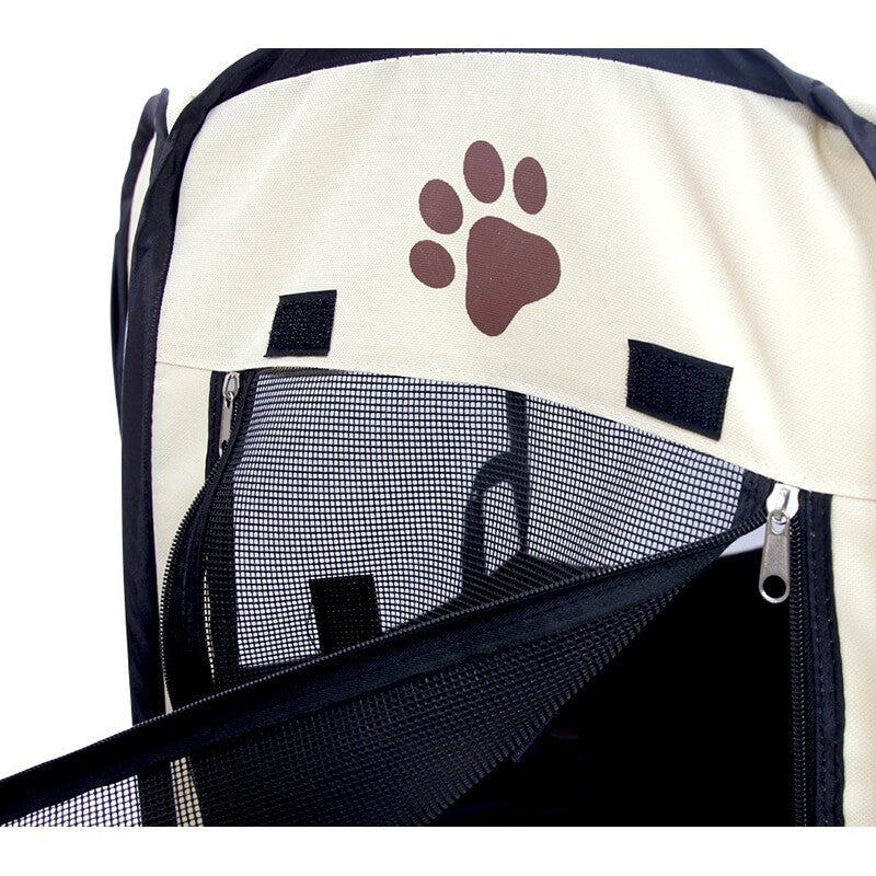 Szobakennel, hordozható kutya kennel, mobil kennel-9