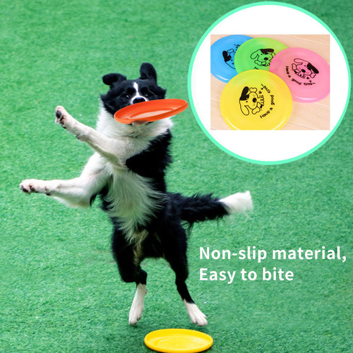 Juguete disco interactivo para perros