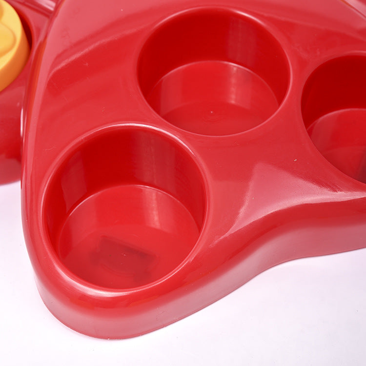 Interactive Rubber Puzzle Feeder Toy-4