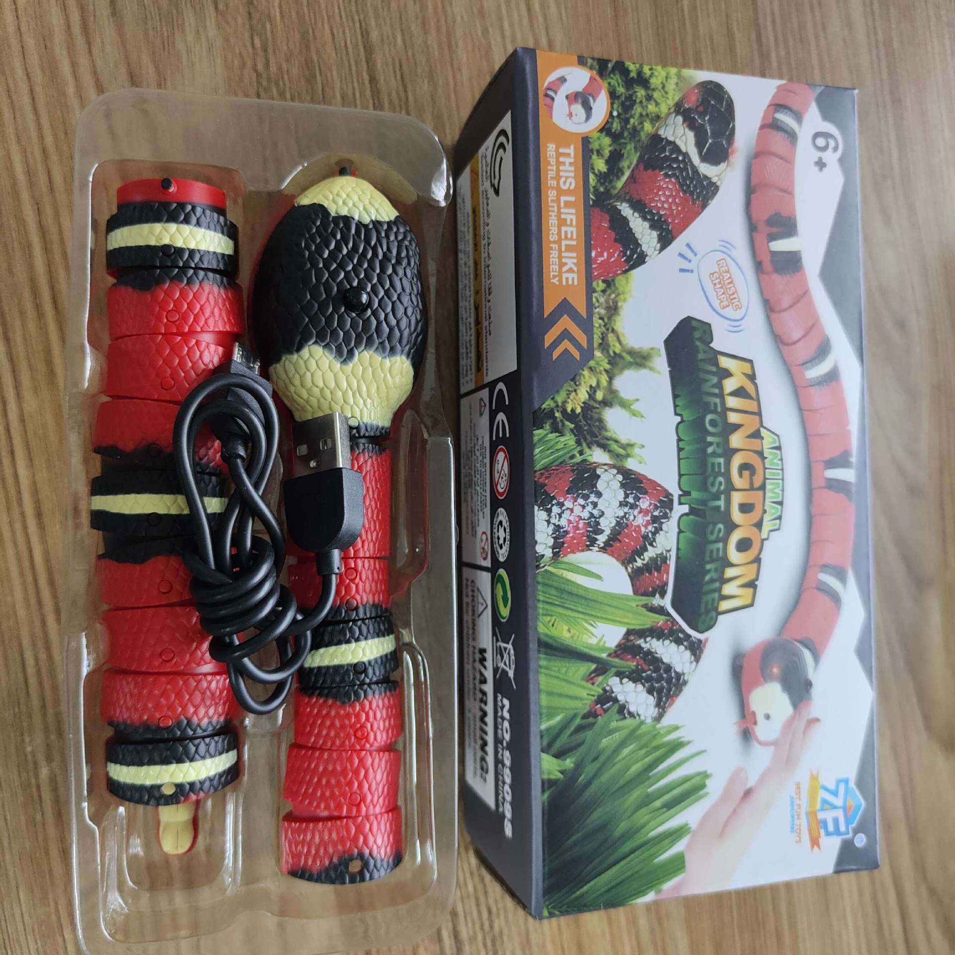 Interactive Smart Sensing Snake Cat Toy-6