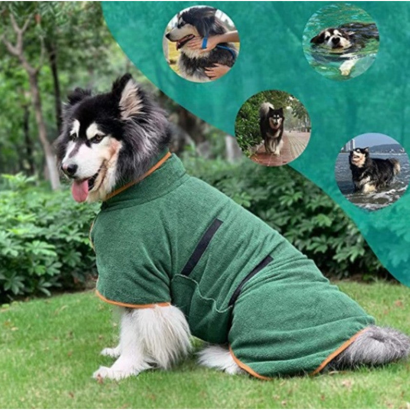 Albornoz de secado rápido para perros - imagen 3