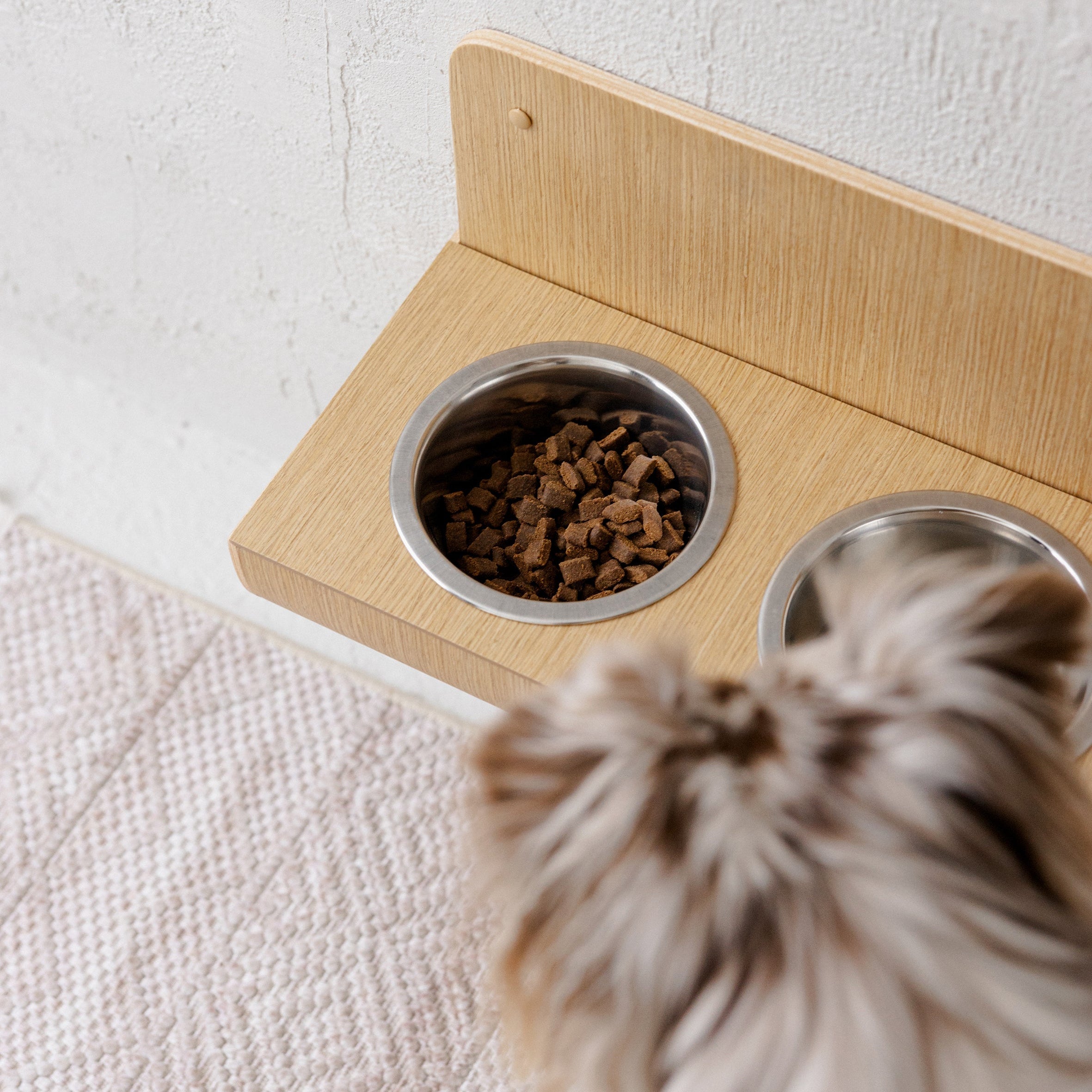 Comedero portatil impermeable suave de plastico rojo para perros - imagen 5