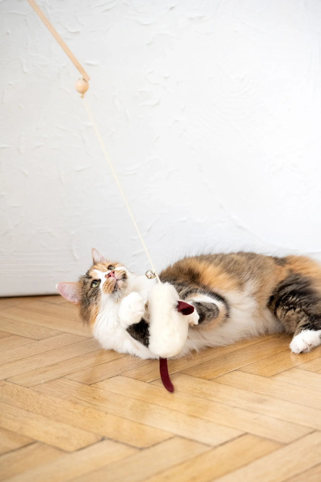 Natural piel di oveja gatto Toy: Mouse
