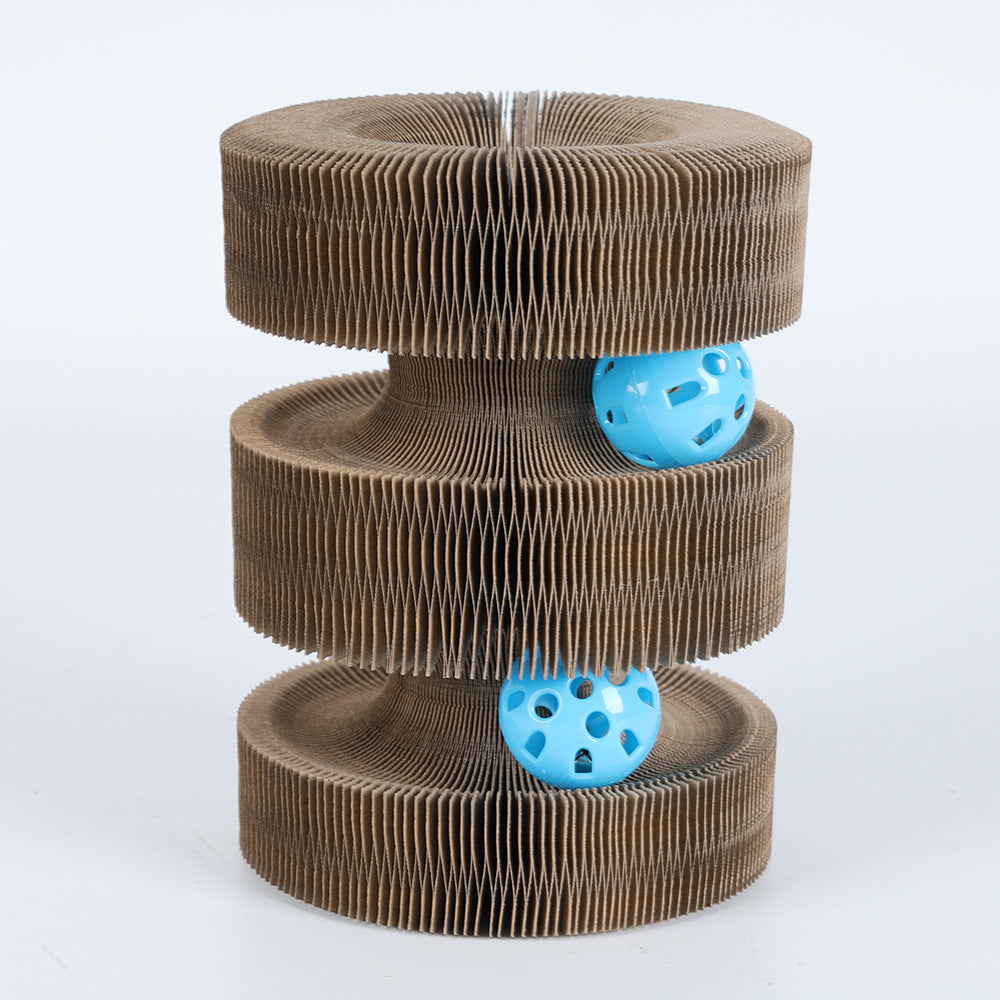 Magic Organ Foldable Cat Scratch Board Toy pour chats - image 6