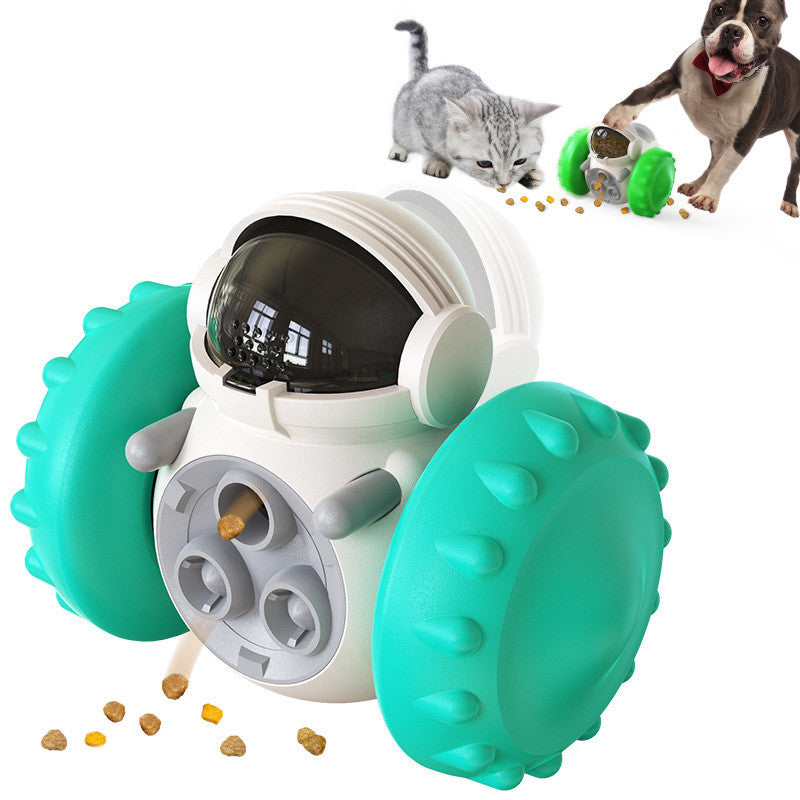 Walking leash interactivo in plastic amarillo for dogs and cats - image 4