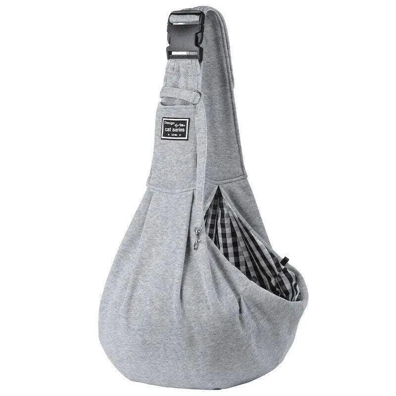 Bolso bandolera transportín para perros pequeños y gatos