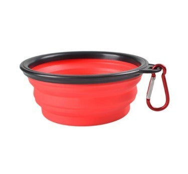 Cuenco portátil de látex para comer y beber para perros (350ML) - imagen 7