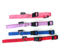 Verstellbares Halsband de nylon rosa fuer Hunde - Bild 1