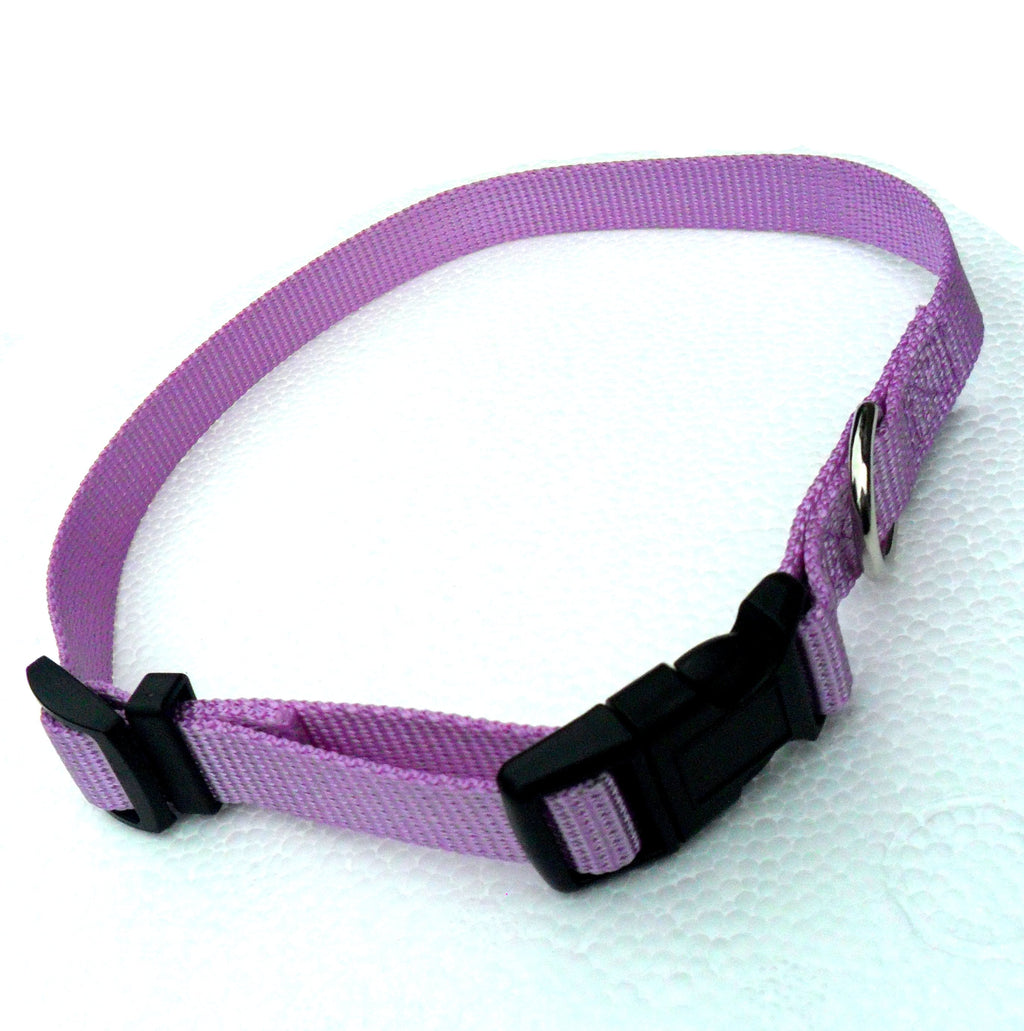 Verstellbares Halsband de nylon rosa fuer Hunde - Bild 8