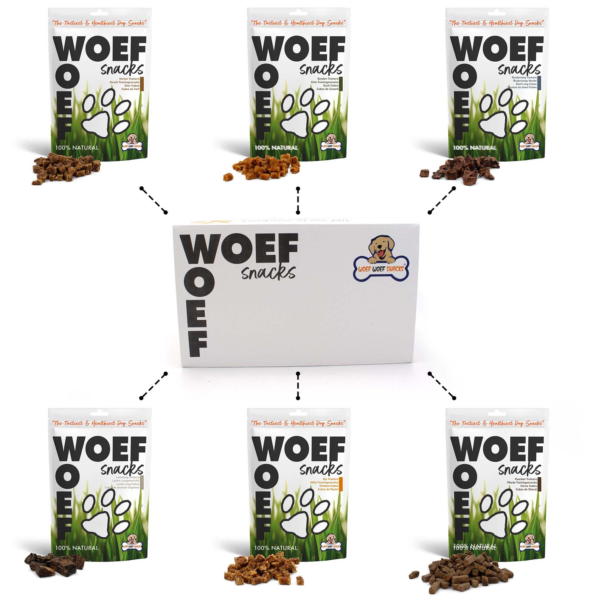 Caja de snacks para entrenamiento de perro