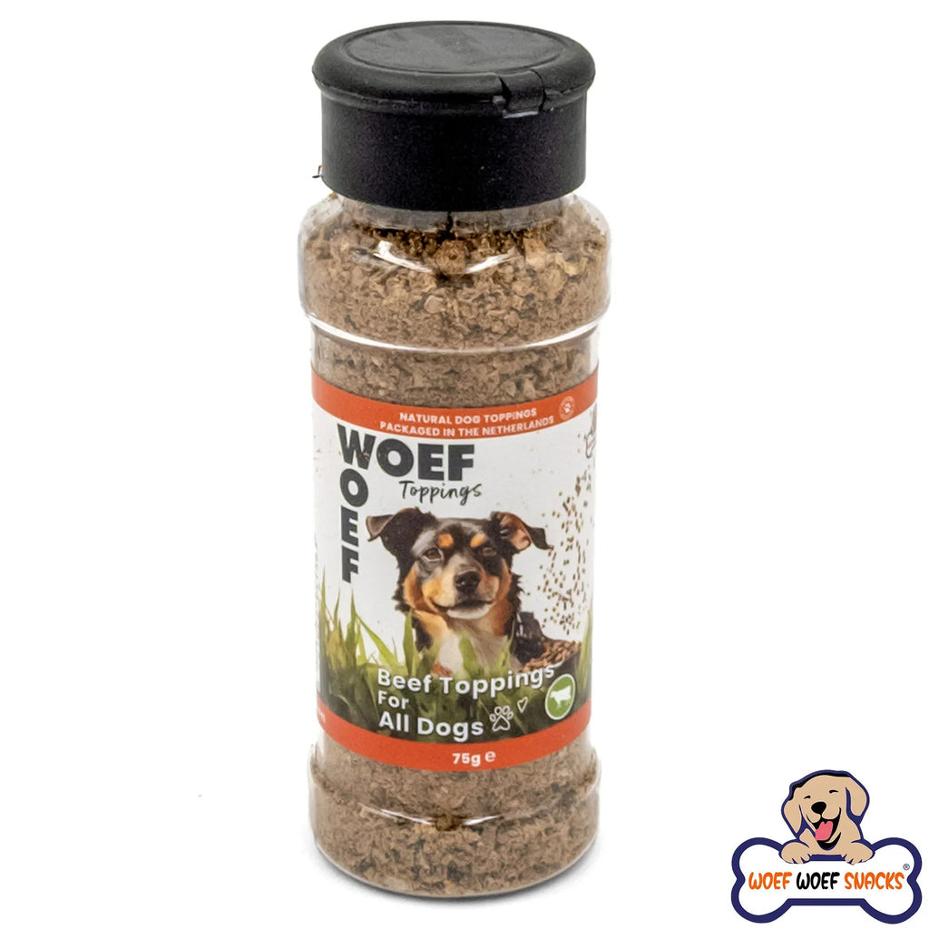 Topping di vacuno per comida di cane
