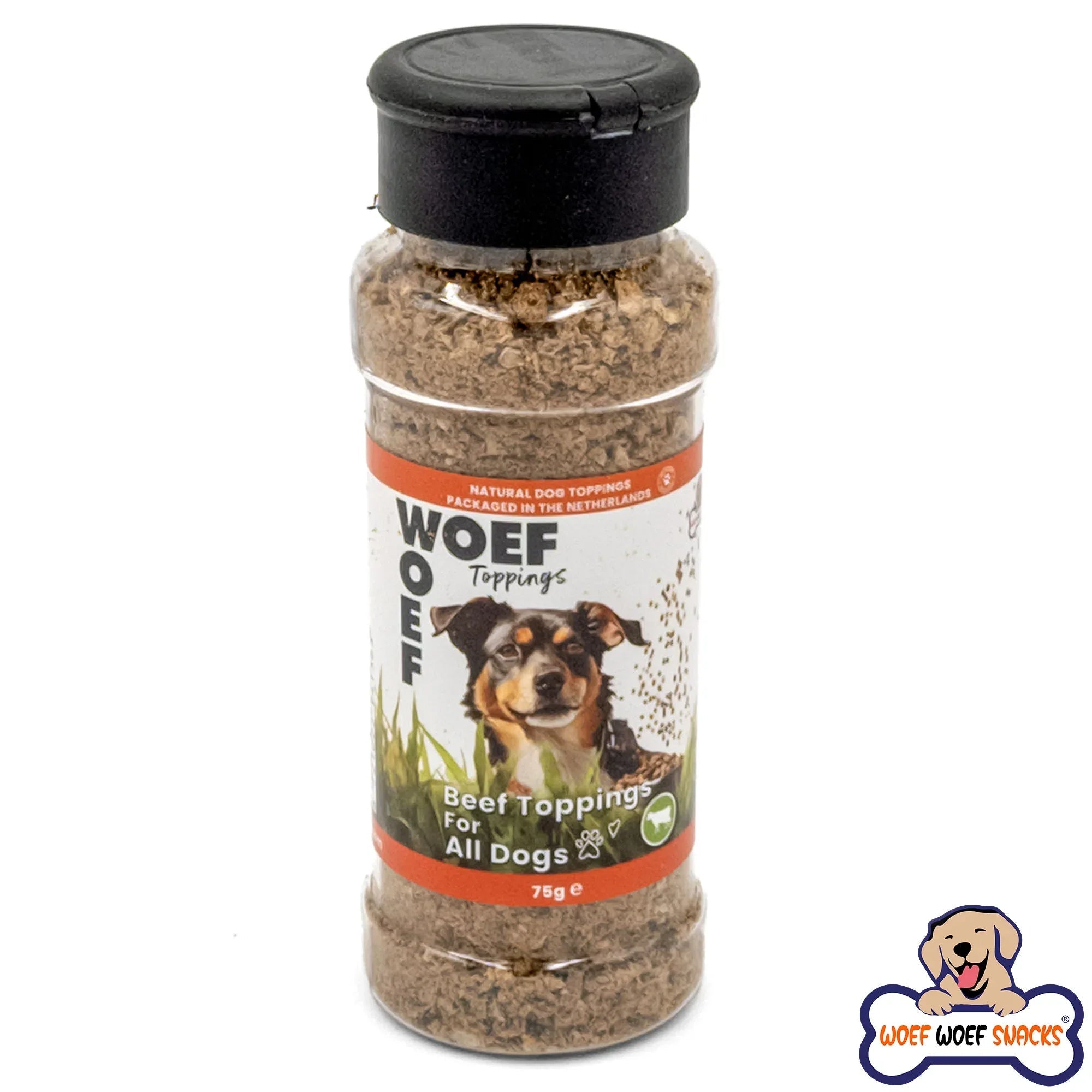 Topping di vacuno per comida di cane