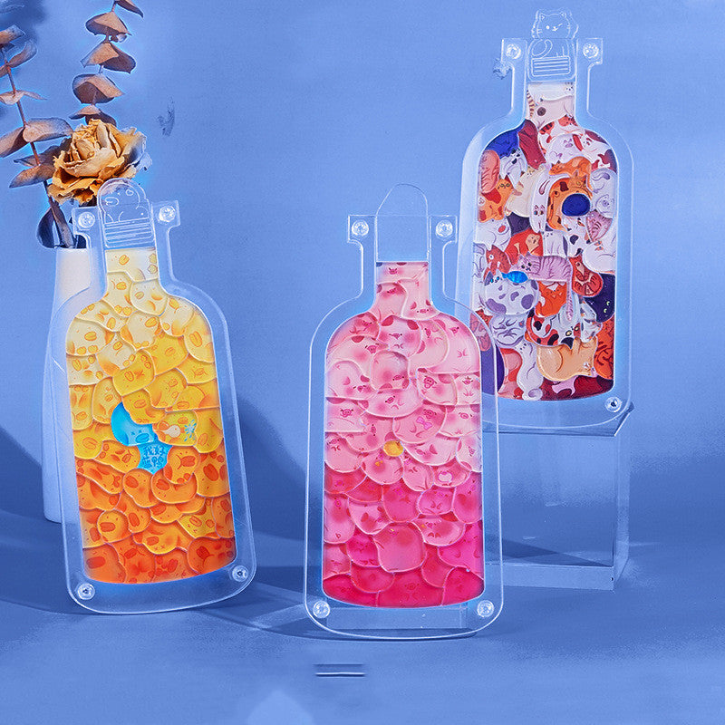 Transparent Acrylic Cat Shaped Jigsaw Puzzle para perros y gatos - imagen 2