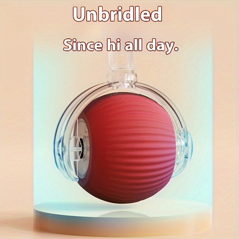 Whisker Wonders USB újratölthető interaktív macskajáték labda-7