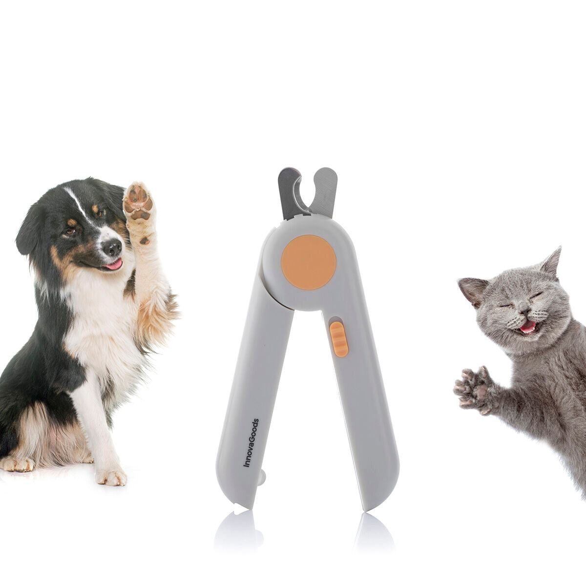 Animale Nail Clippers with LED Clipet InnovaGoods