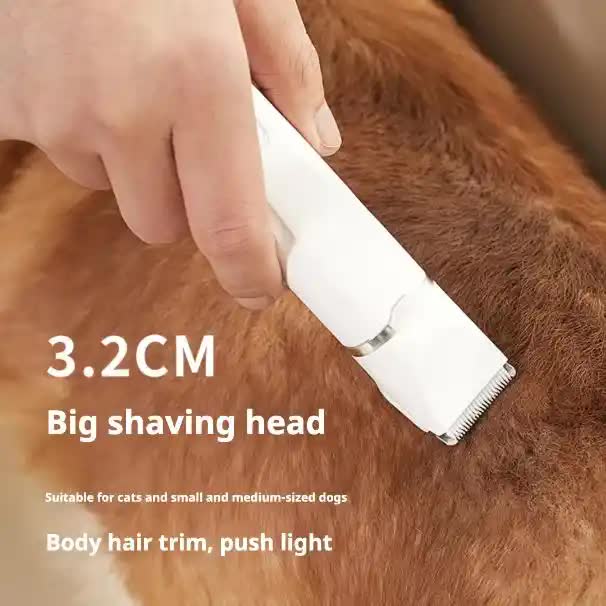 NNEDSZ bianco T70 4-in-1 animale Grooming Kit – Full Body, Detail, Paw Hair Trimmer & Nail Grinder