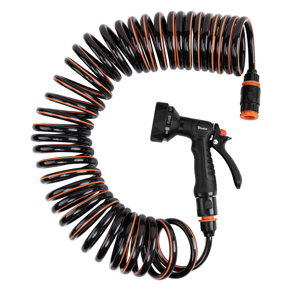 Kit di ducha per cane con manguera espiral e pulverizador multifuncion