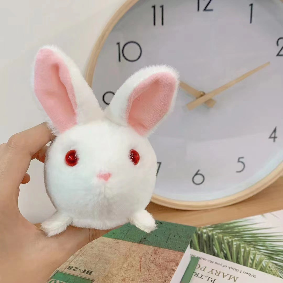Wagging Tail Cat and Little Bunny Lucky Plush Drawstring Toys pour chats - image 8