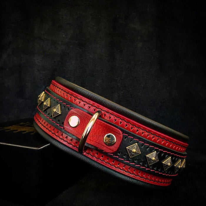Balteus rojo collar