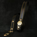 The "Maximus" leash black & gold for dogs and cats - image 1