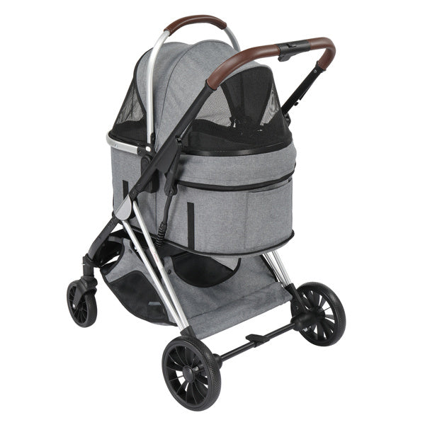 3 in 1 animale Stroller. Designed for convenience, safety, and style, it's the perfect gift for your beloved furry companions
